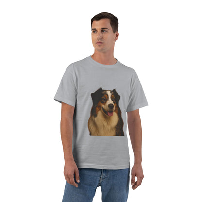 Aussie Head Men's Short-Sleeve Crewneck Tee