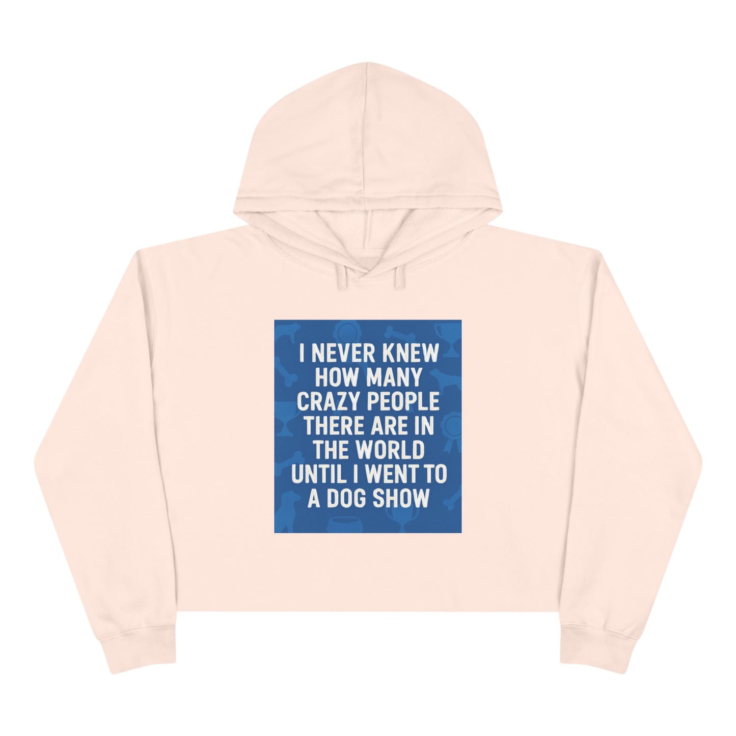 Never Knew Women's Crop Hoodie