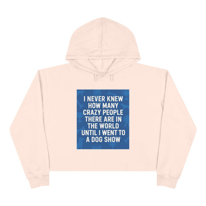 Never Knew Women's Crop Hoodie