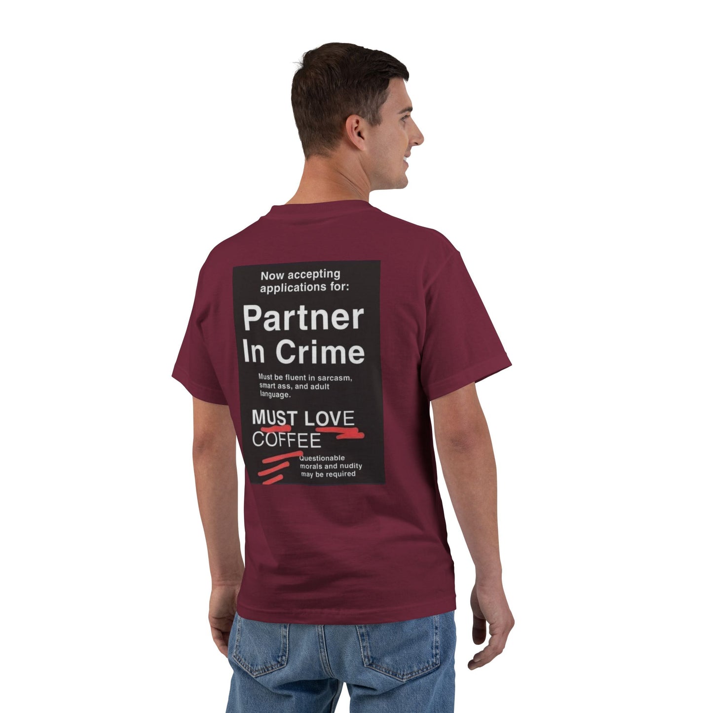 Partner In Crime Men's Short-Sleeve Crewneck Tee