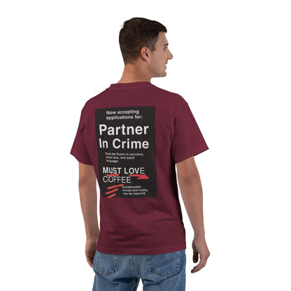 Partner In Crime Men's Short-Sleeve Crewneck Tee