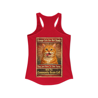 Community Brain Cell Women's Racerback Tank