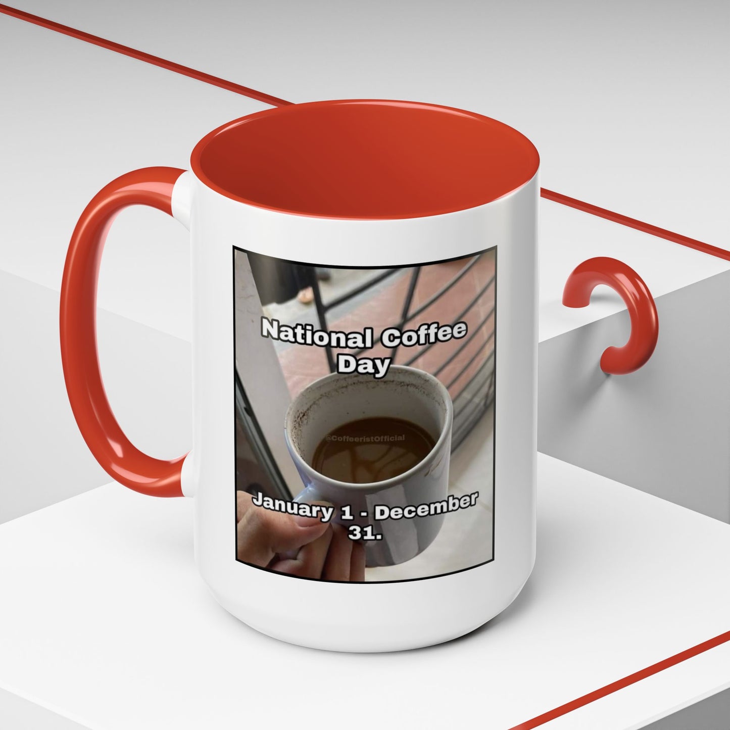 National Coffee Day 2-Tone Coffee Mug