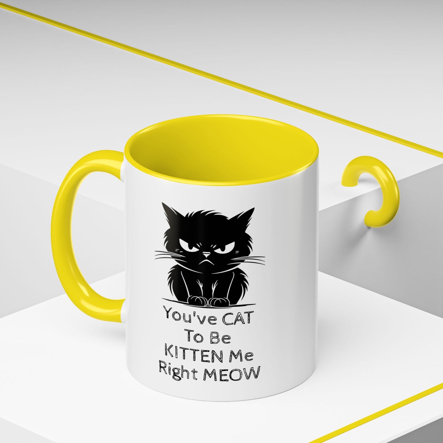 KITTEN Me 2-Tone Coffee Mug
