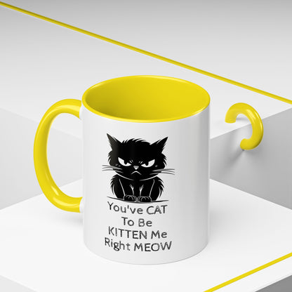 KITTEN Me 2-Tone Coffee Mug