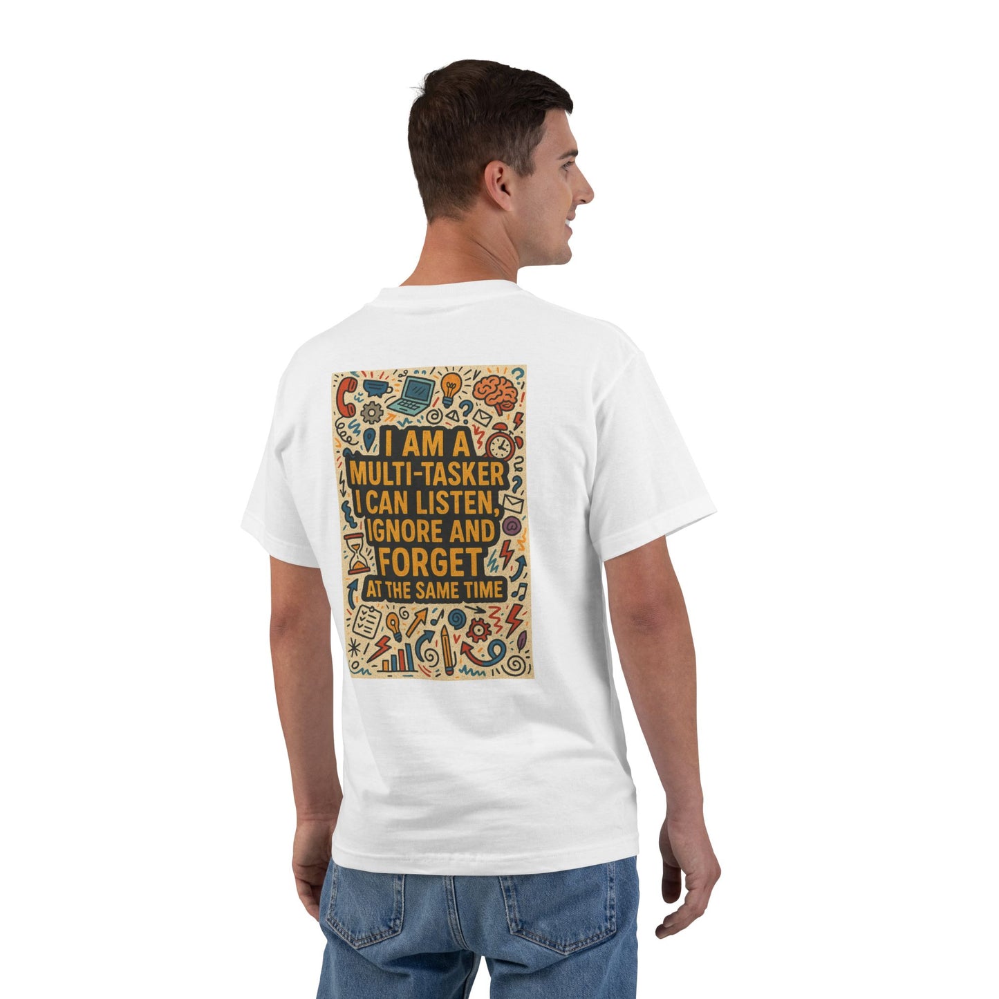 Multi-Tasker Men's Short-Sleeve Crewneck Tee
