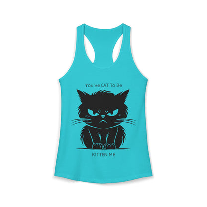 KITTEN Me Women's Racerback Tank