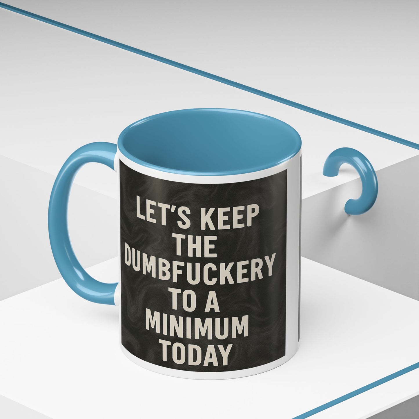Dumbfuckery 2-Tone Coffee Mug