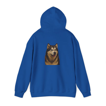 Malamute Head Unisex Hoodie
