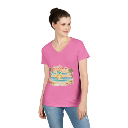 Sun Kissed Women's V-Neck T-Shirt