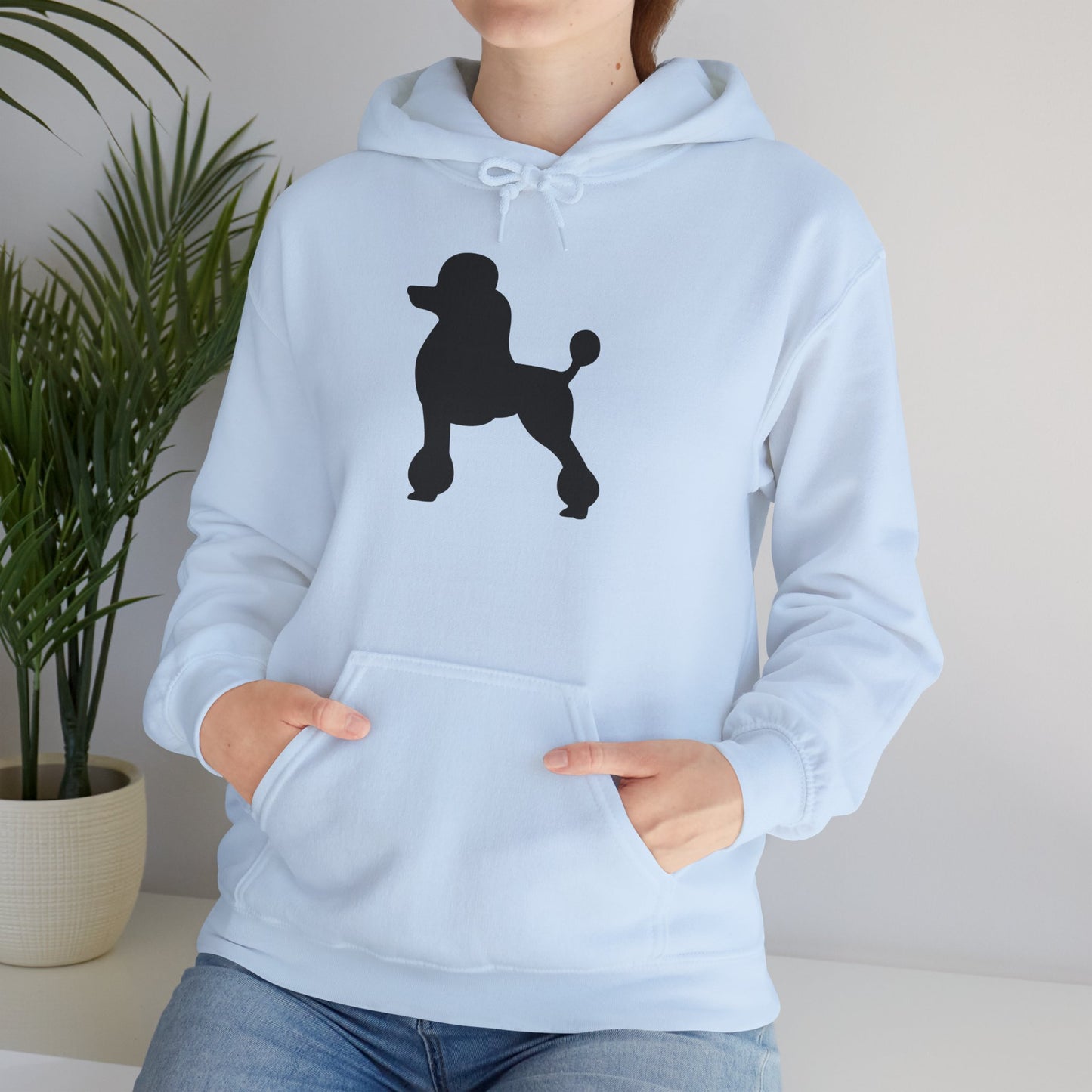 Poodle Silhouette Unisex Hoodie