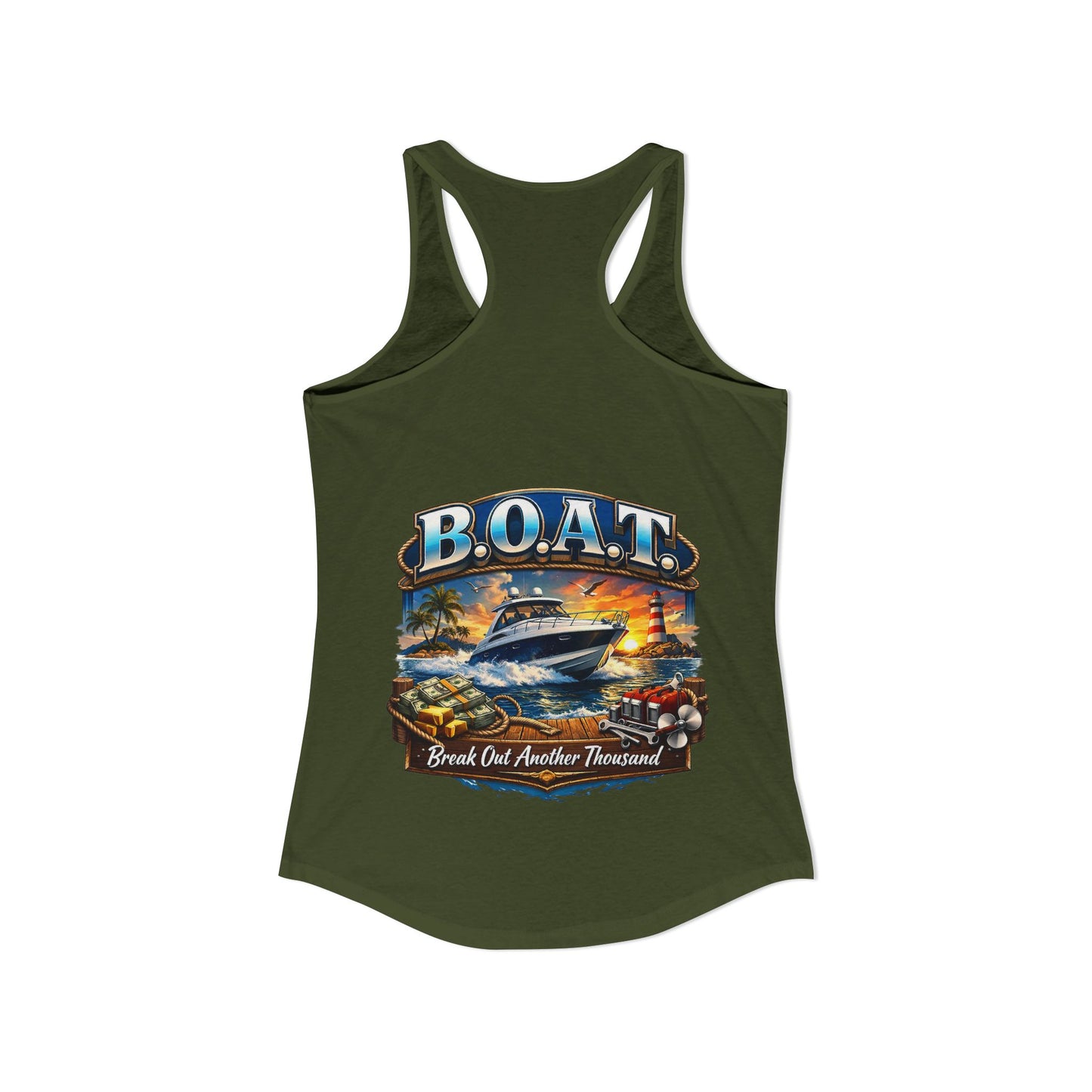 B.O.A.T. Women's Racerback Tank