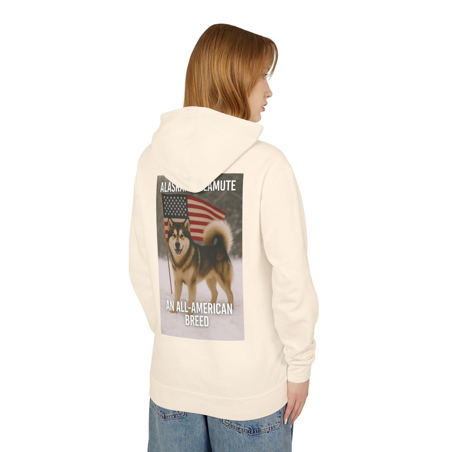 All-American Breed Unisex Lightweight Hoodie