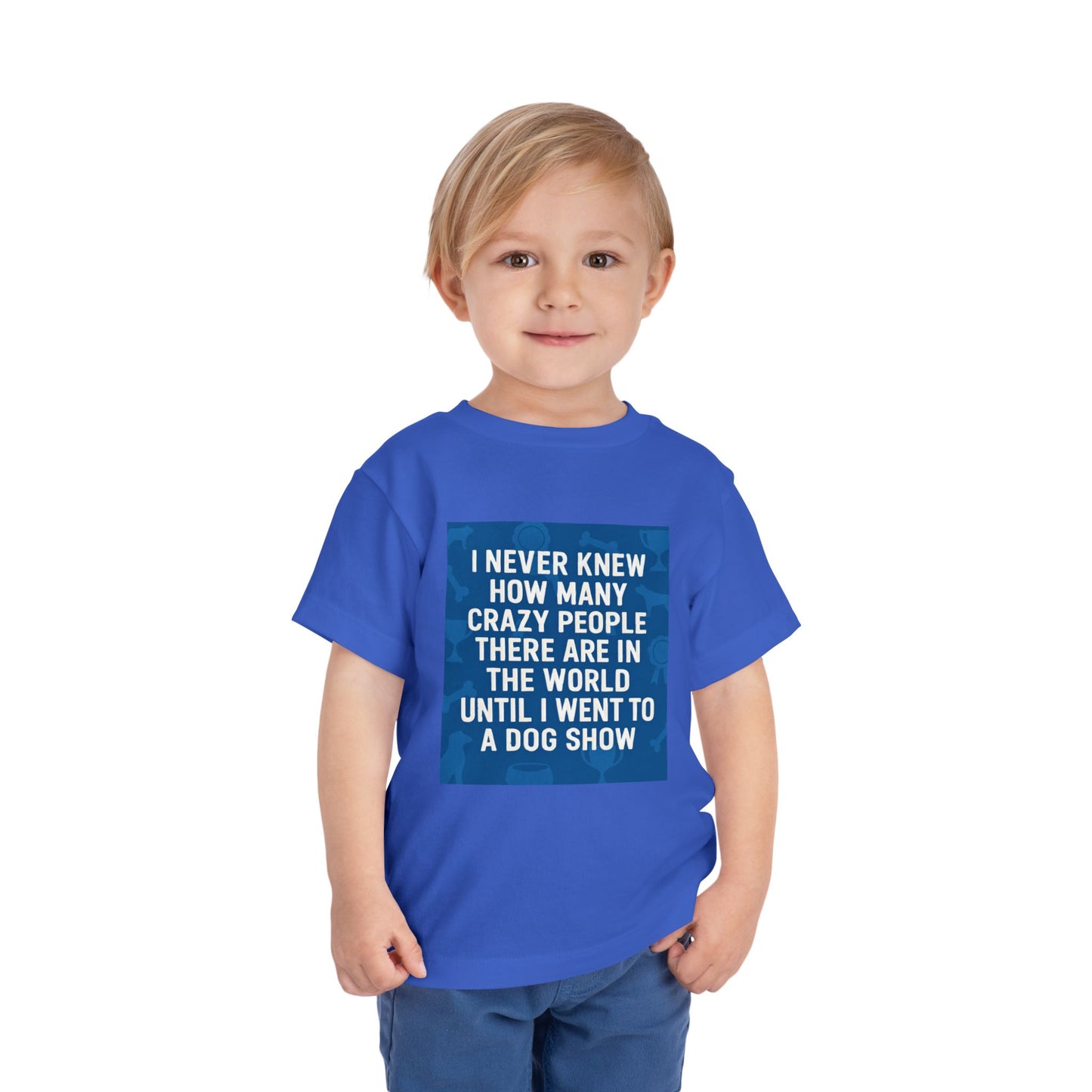 Never Knew Toddler Unisex Short Sleeve Crewneck Tee