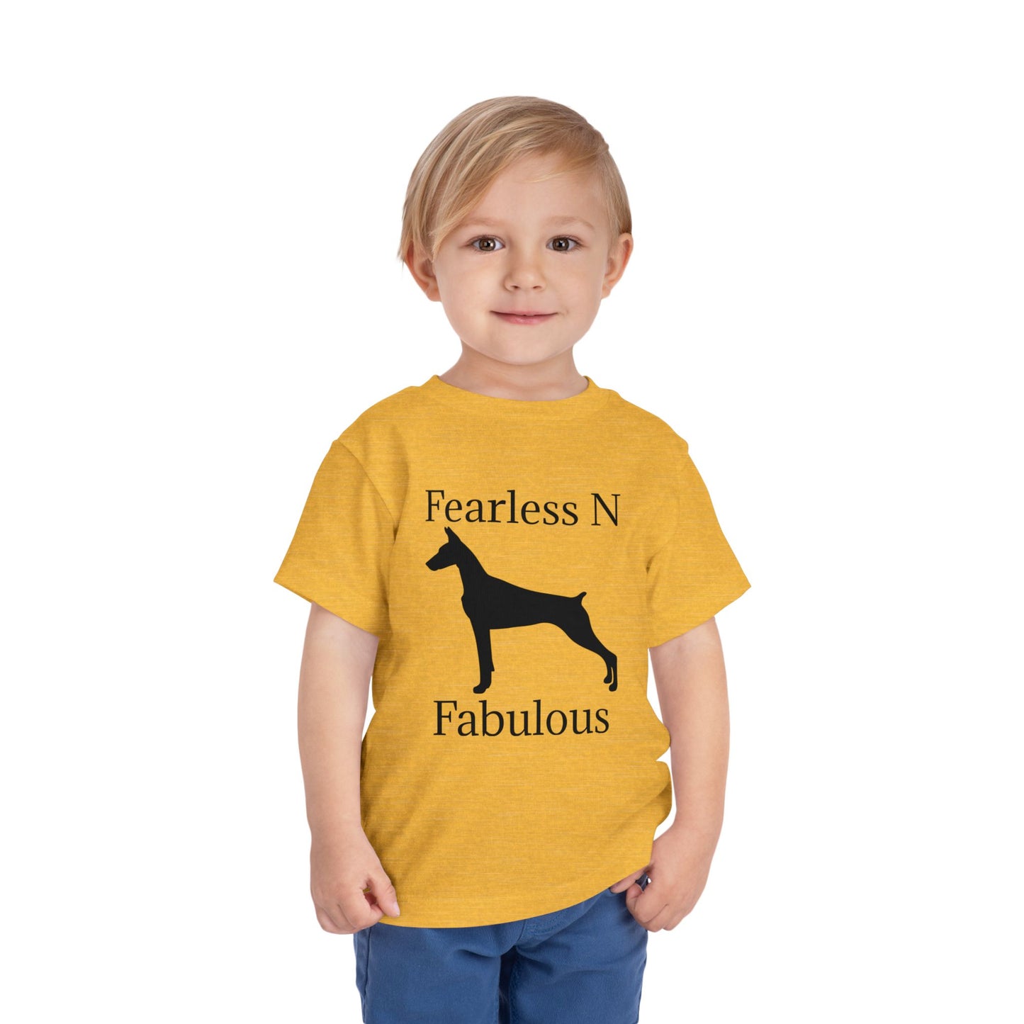 Fearless N Fabulous Toddler Unisex Short Sleeve Crewneck Tee