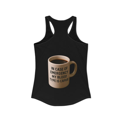Blood Type Women's Racerback Tank