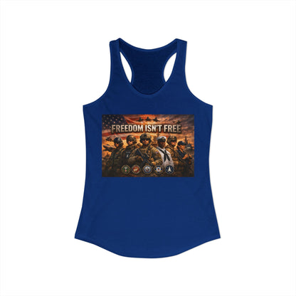 Freedom Isn't Free Women's Racerback Tank
