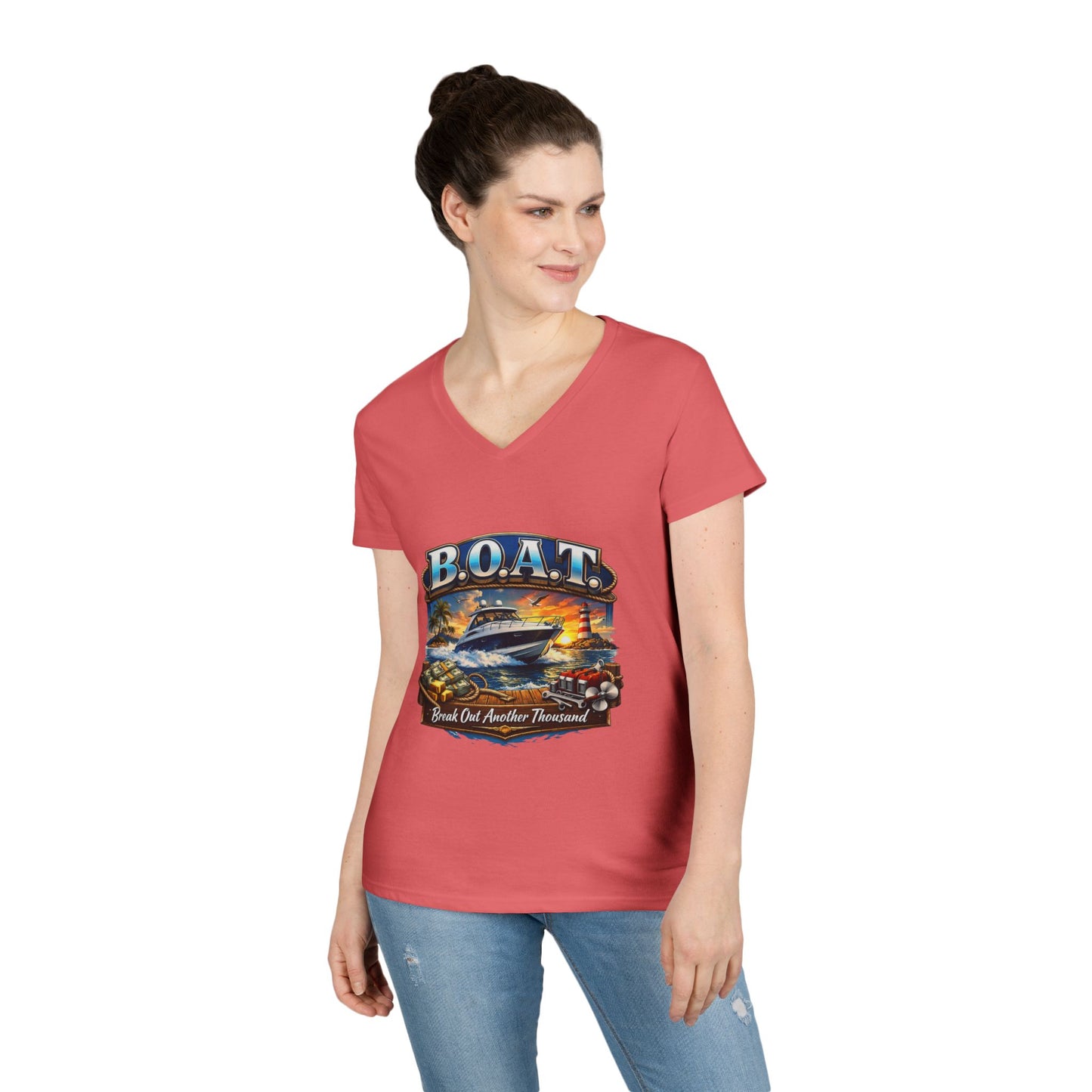 B.O.A.T. Women's V-Neck T-Shirt