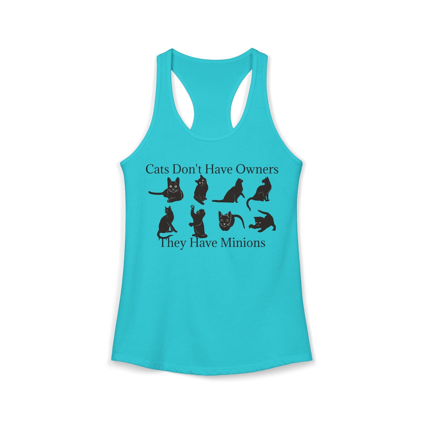 Cat Minions Women's Racerback Tank