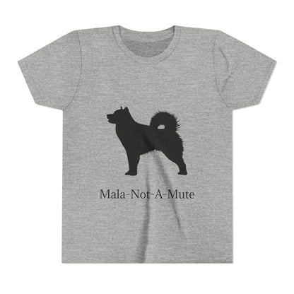 Mala-Not-A-Mute Youth Unisex Short Sleeve Crewneck Tee