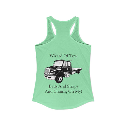 Wizard Of Tow Women's Racerback Tank
