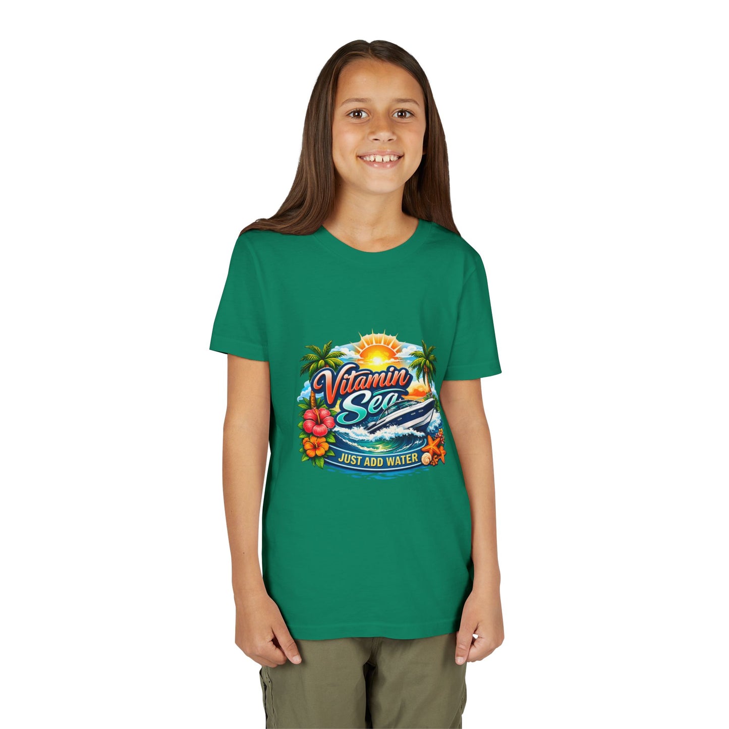 Vitamin Sea Youth Unisex Short Sleeve Crewneck Tee