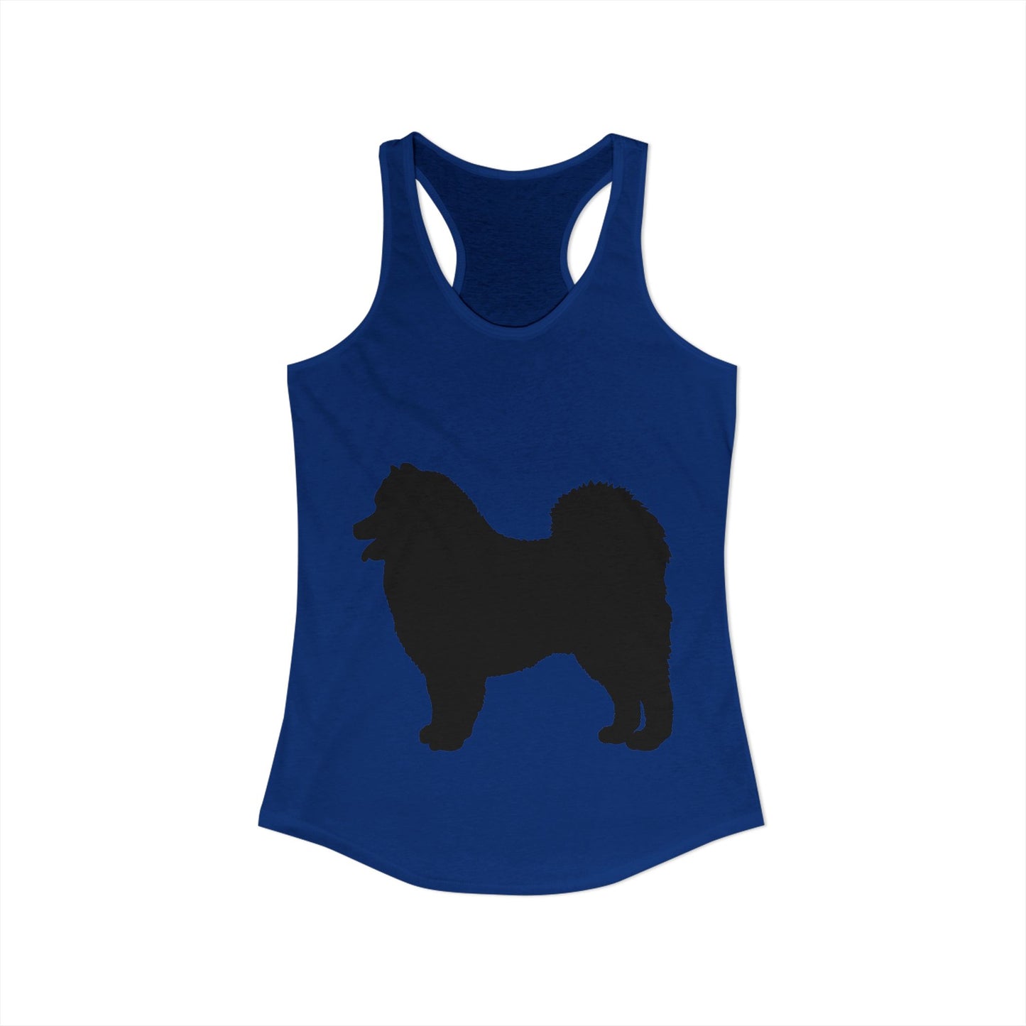 Samoyed Silhouette Women's Racerback Tank