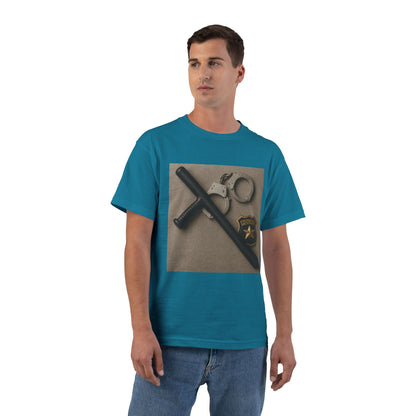 Law Enforcement Appreciation Men's Short-Sleeve Crewneck Tee