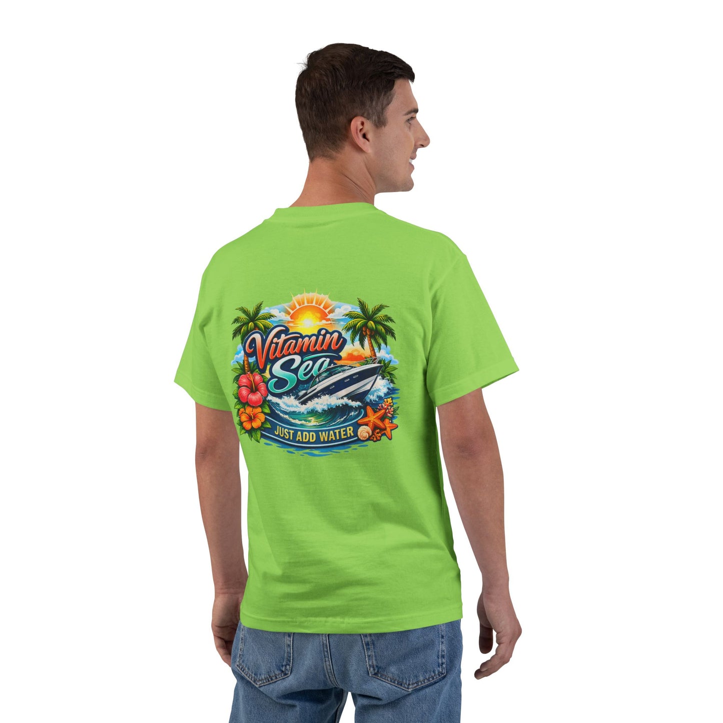 Vitamin Sea Men's Short-Sleeve Crewneck Tee
