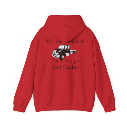 Beds, Straps, And Chains Unisex Hoodie