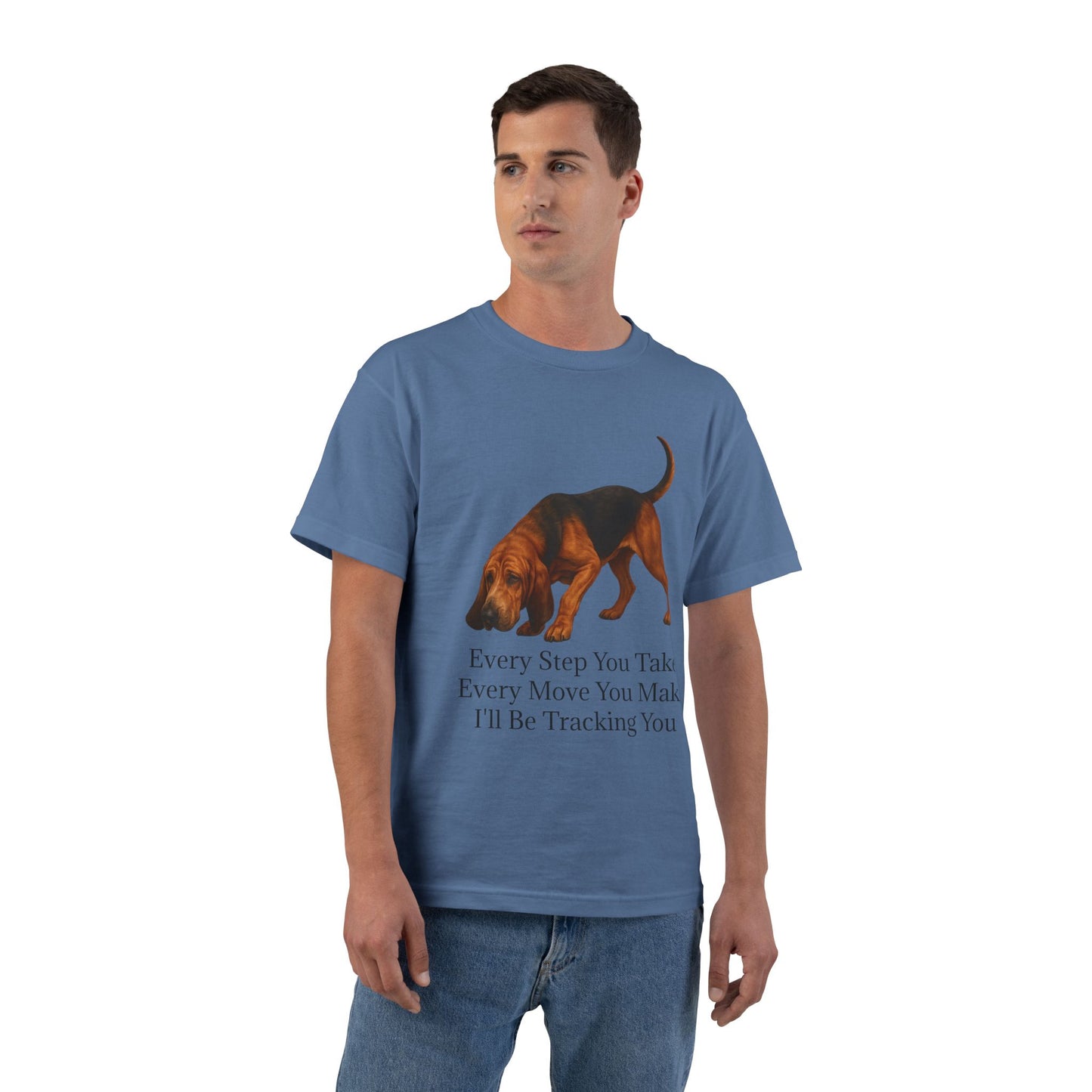 Tracking You Men's Short-Sleeve Crewneck Tee