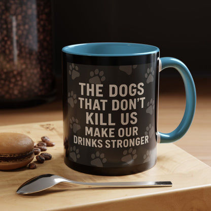 Drinks Stronger 2-Tone Coffee Mug
