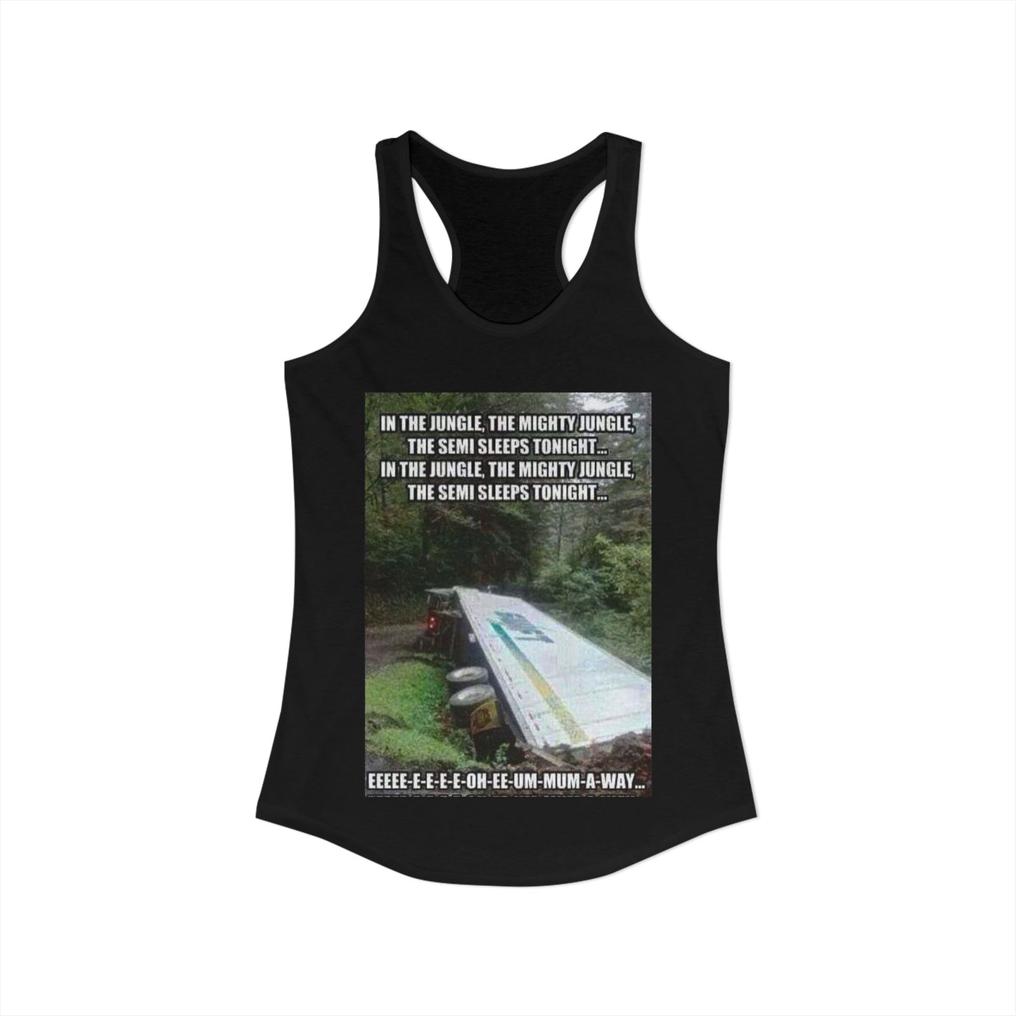 Semi Sleeps Women's Racerback Tank