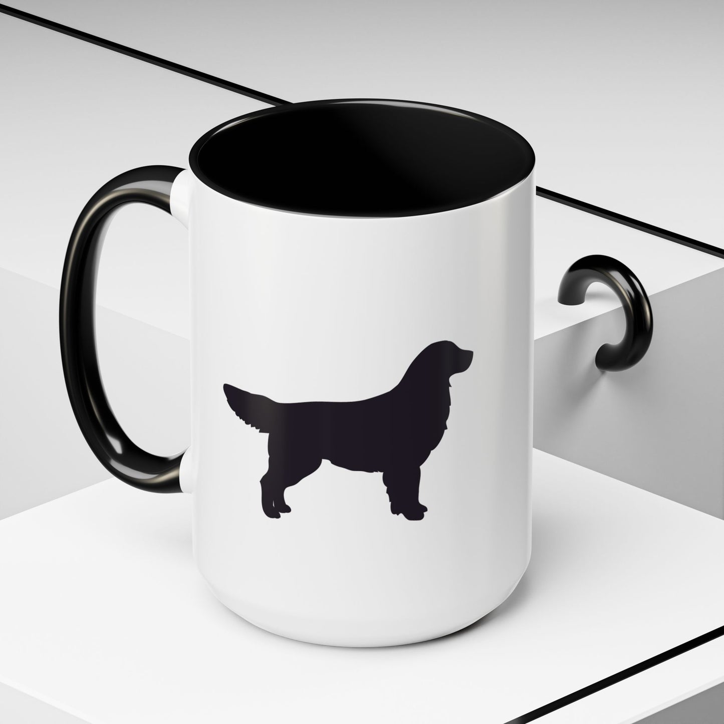 Golden Silhouette 2-Tone Coffee Mug