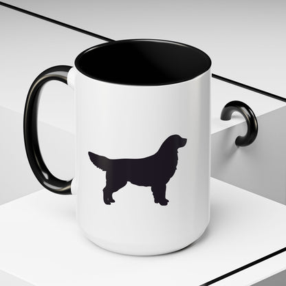 Golden Silhouette 2-Tone Coffee Mug
