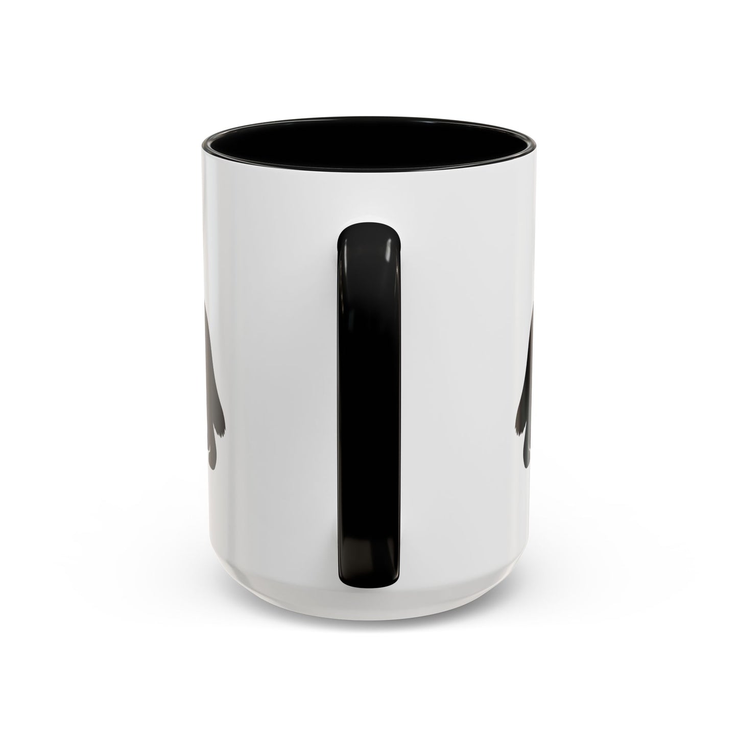Newfie Silhouette 2-Tone Coffee Mug