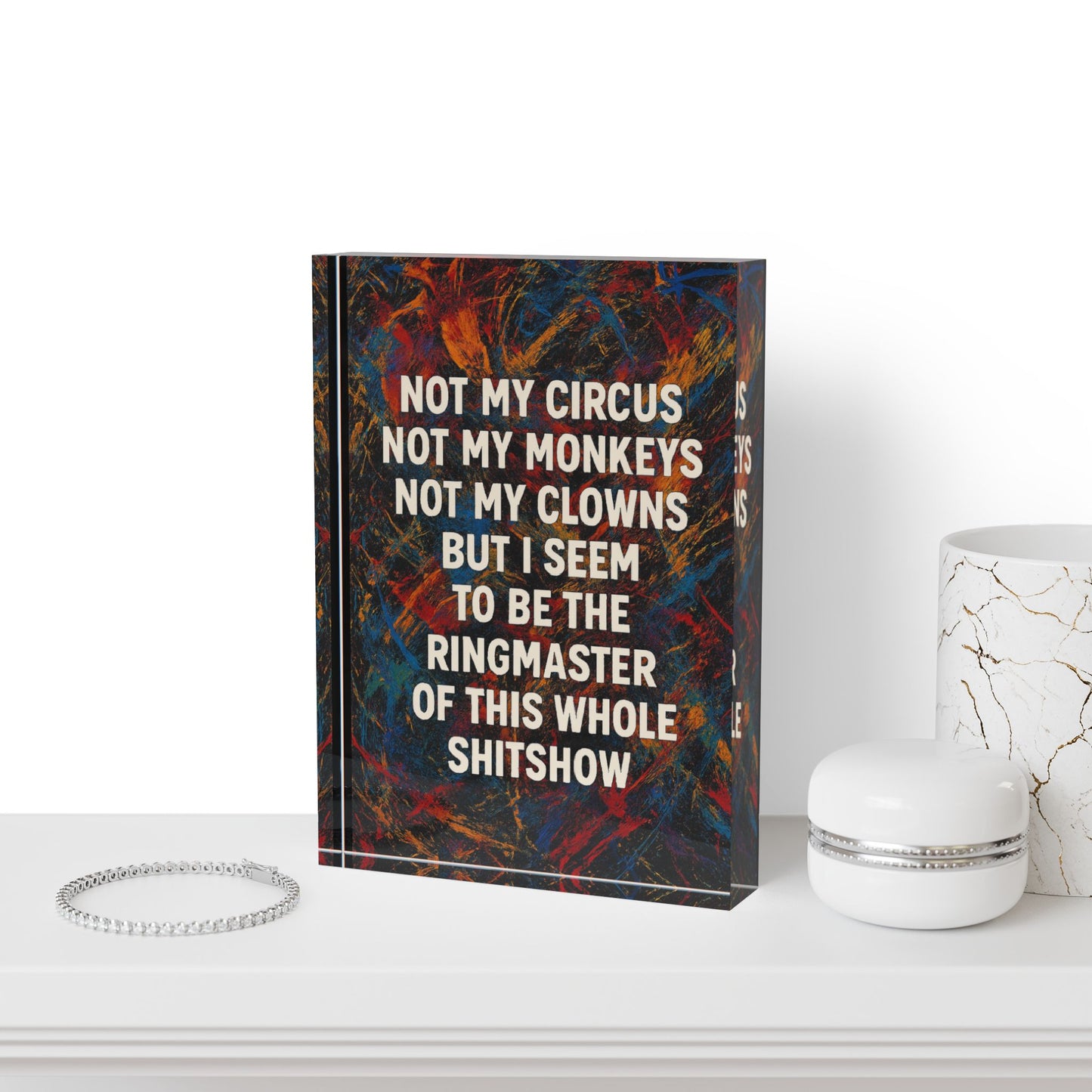 Ringmaster Acrylic Photo Block