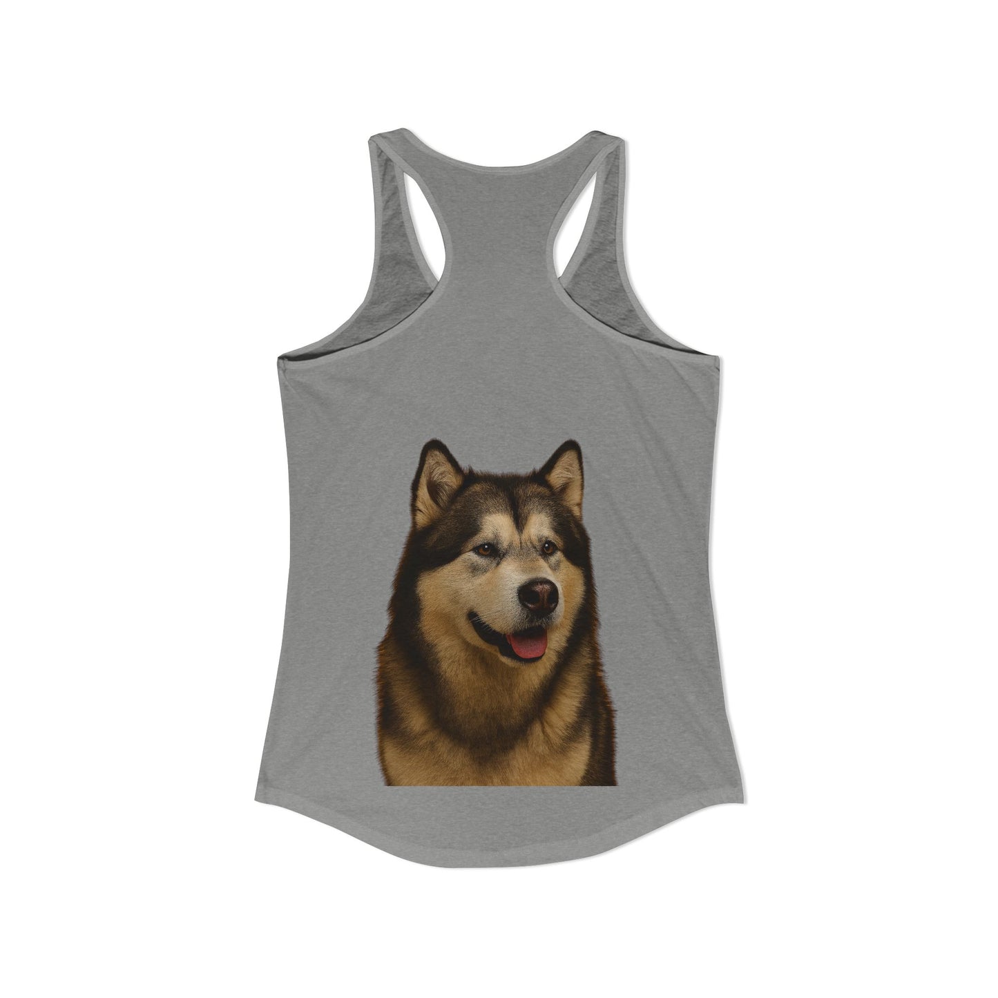 Malamute Head Women's Racerback Tank