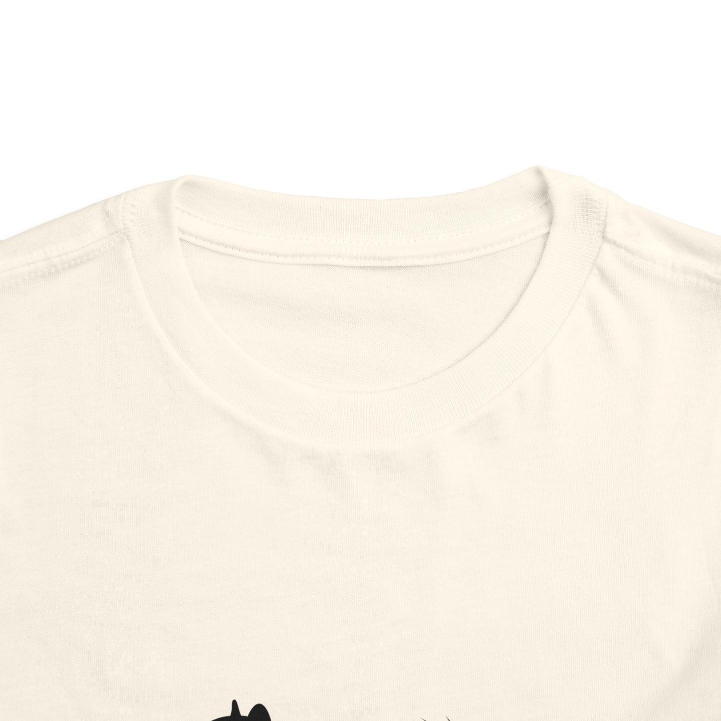 Malamute Silhouette Toddler Unisex Short Sleeve Crewneck Tee
