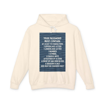Password Unisex Lightweight Hoodie