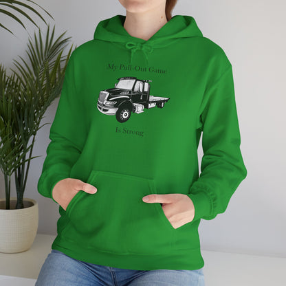 Pull Out Flatbed Tow Truck Unisex Hoodie