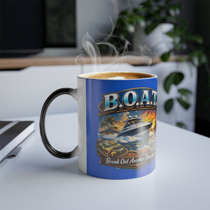 B.O.A.T. Color Changing Mug