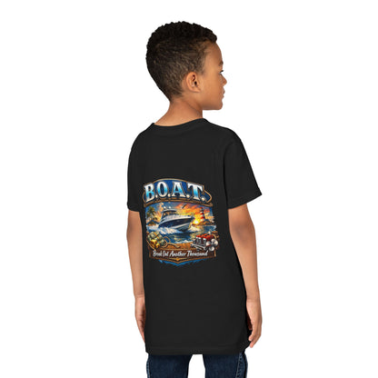 B.O.A.T. Youth Unisex Short Sleeve Crewneck Tee