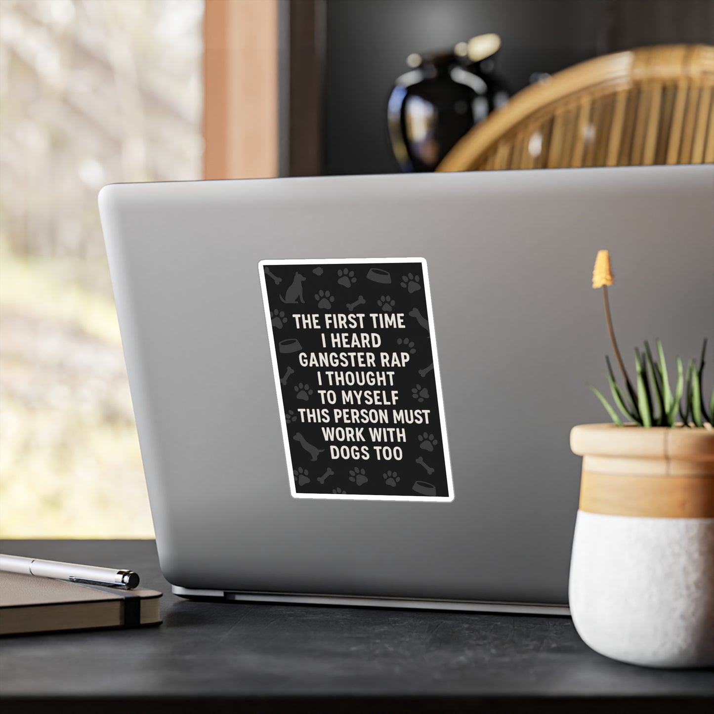 Gangster Rap Vinyl Decal