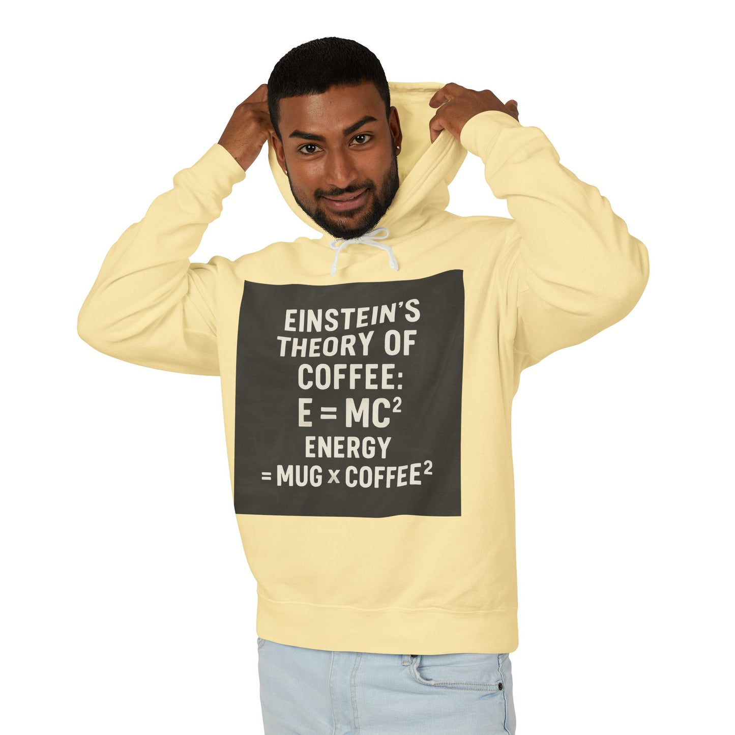 Einstein's Theory Of Coffee Unisex Lightweight Hoodie
