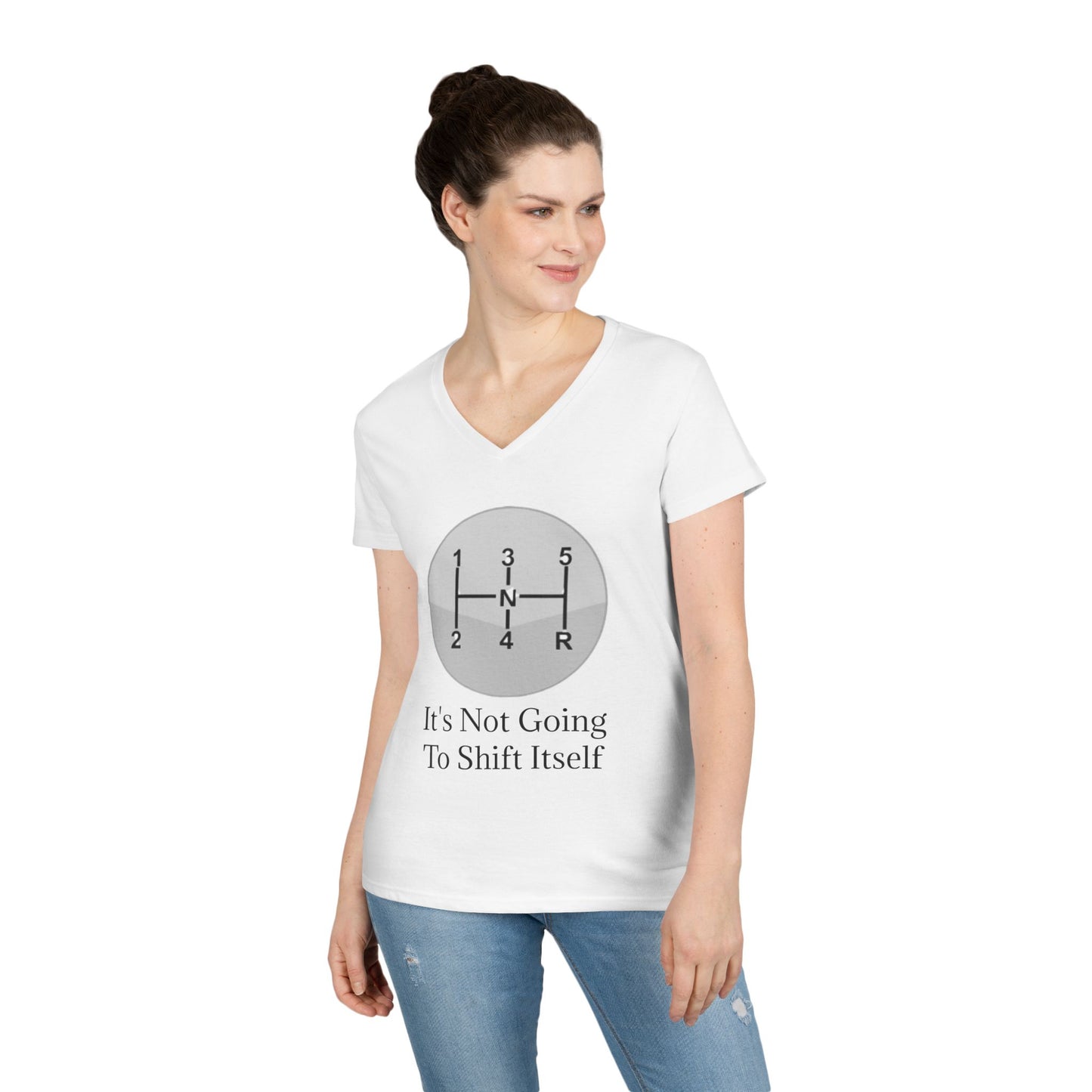 Shift Itself Women's V-Neck T-Shirt
