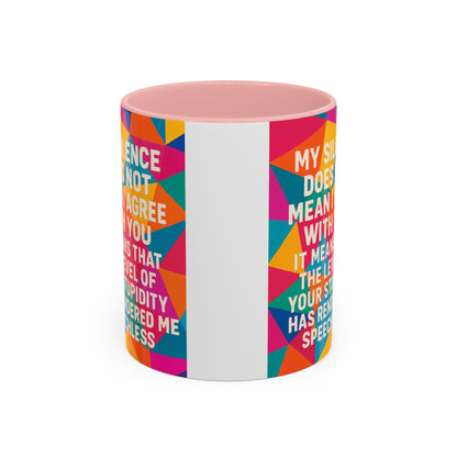 Speechless 2-Tone Coffee Mug