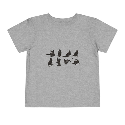 Cats Toddler Unisex Short Sleeve Crewneck Tee