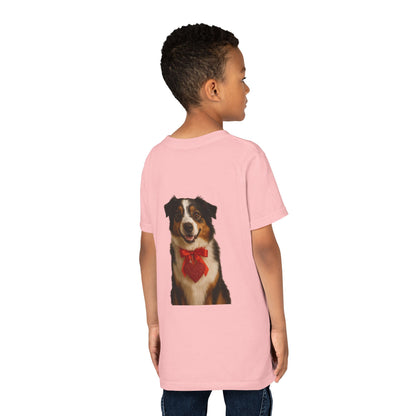 Cupid's Companion Aussie Youth Unisex Short Sleeve Crewneck Tee