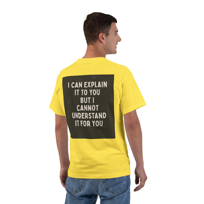 I Cannot Understand It For You Men's Short-Sleeve Crewneck Tee